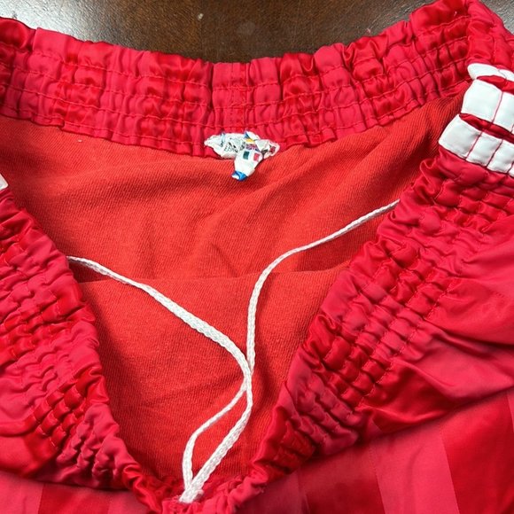 Vintage Red Adidas Soccer Shorts - Picture 3 of 4